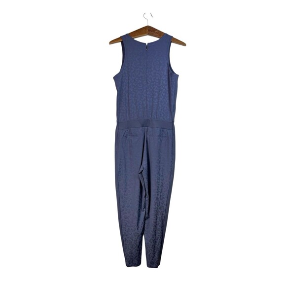 Athleta Brooklyn Textured Jumpsuit Medieval Violet Size 4 #981034 NWT - Picture 2 of 13